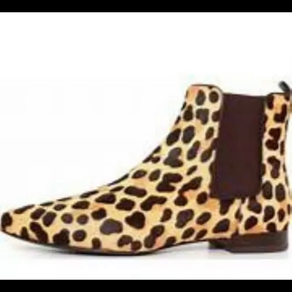RARE, Tory Burch, Calf Hair Leopard Bootie, Sz 9 1/2 M, HARD TO FIND, EEUC - Picture 11 of 11